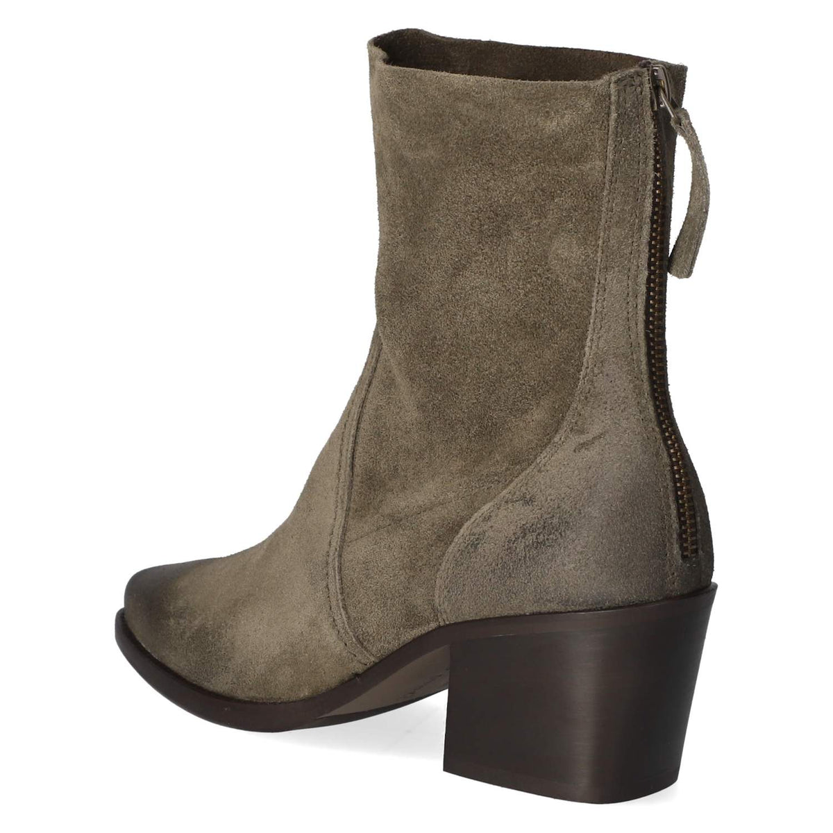 Ankle Boots Grün