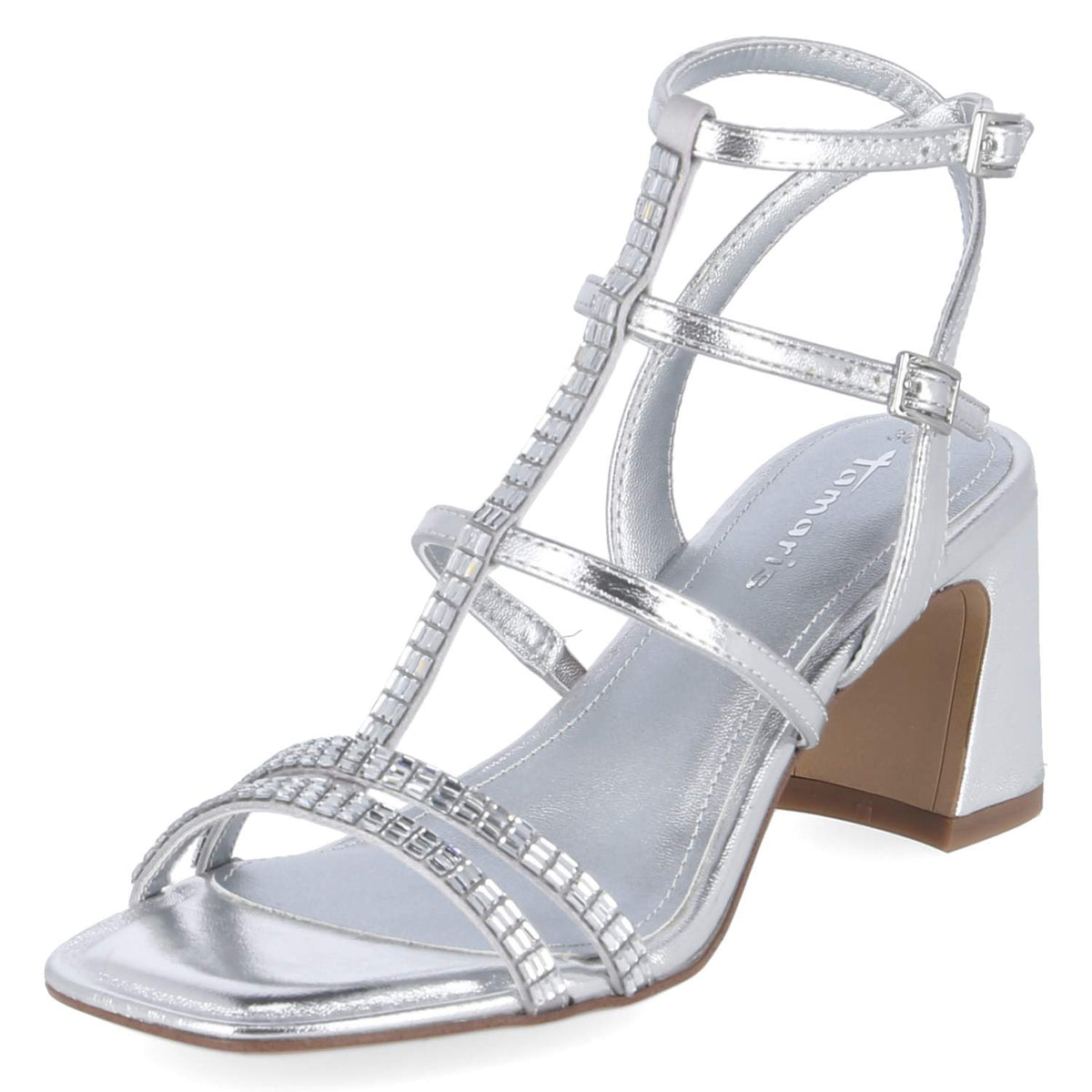 Sandaletten Silber