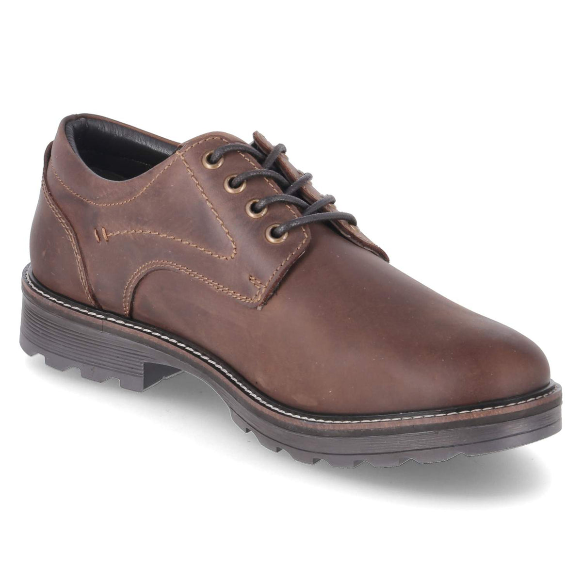 Halbschuhe Braun