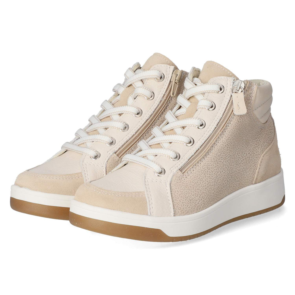 Schnürboots VIOLET04 Beige