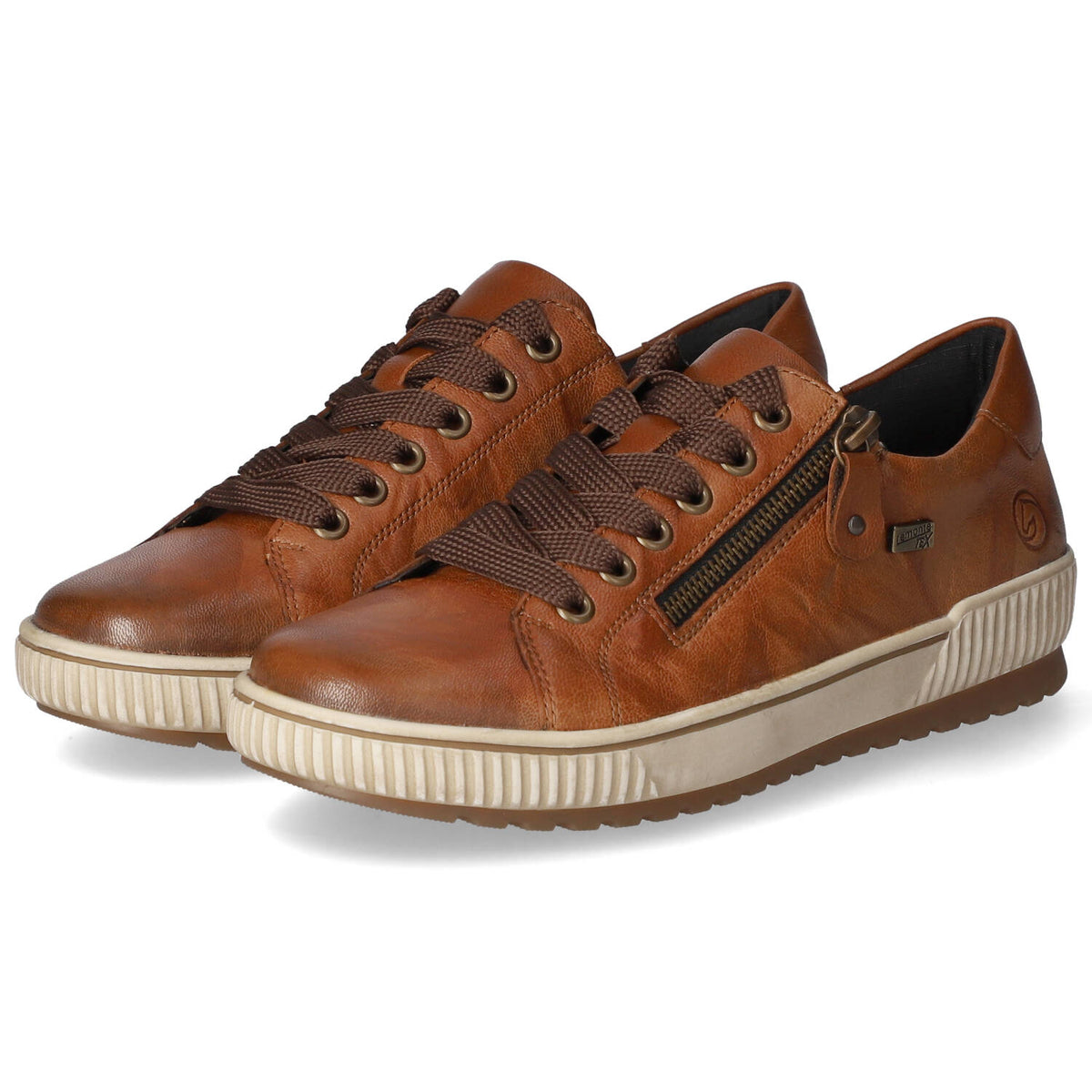 Halbschuhe Braun