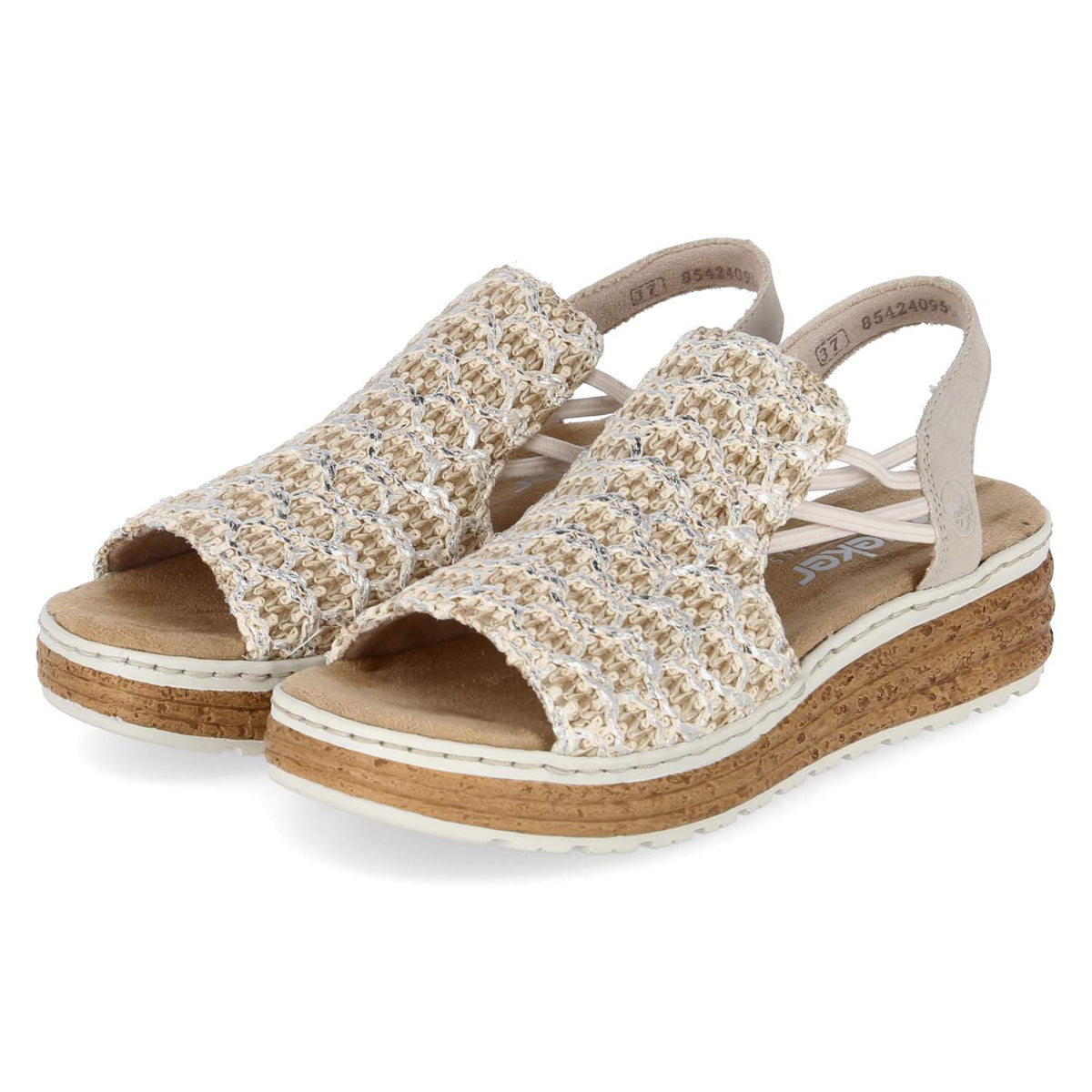 Sandalen Beige