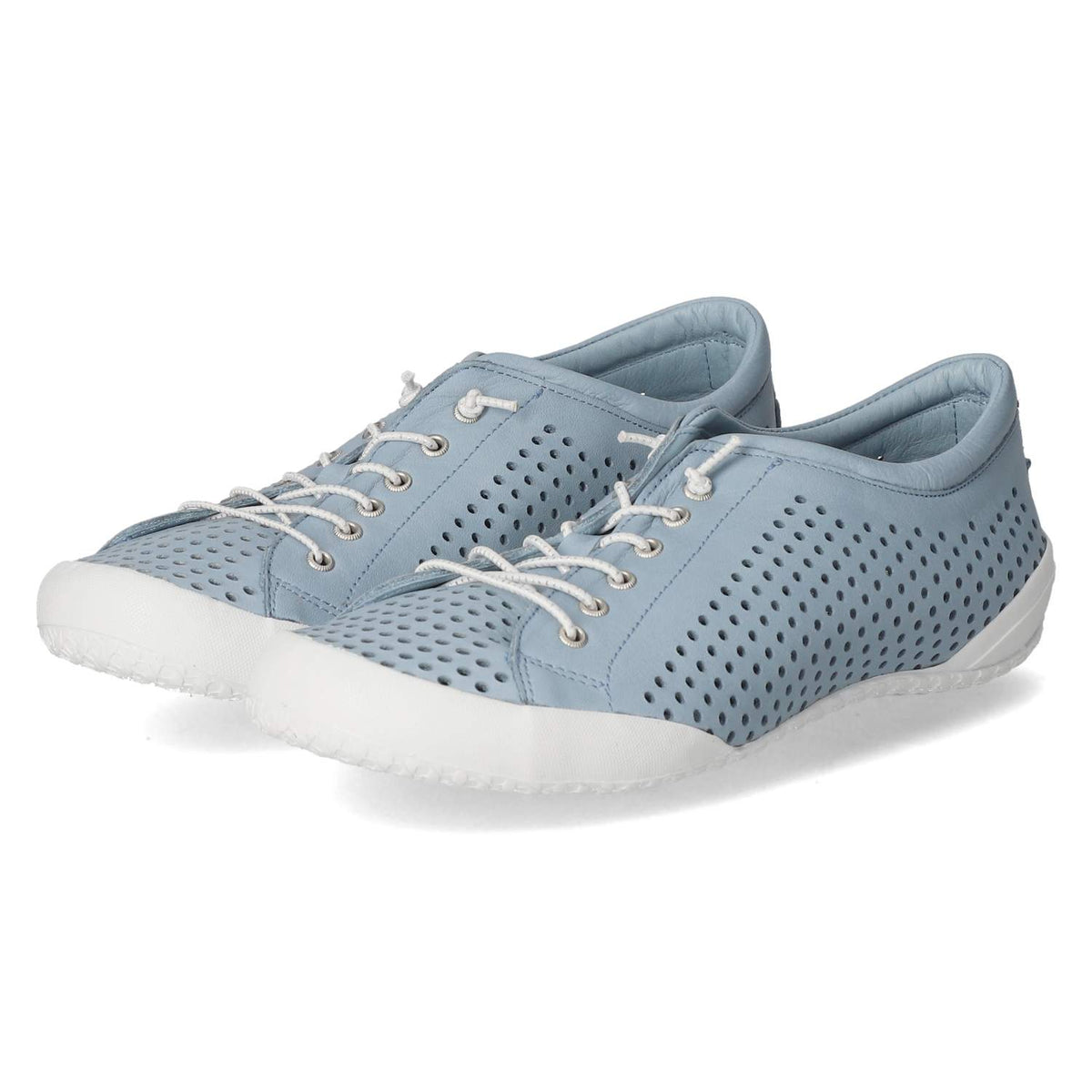 Schnürschuhe Blau