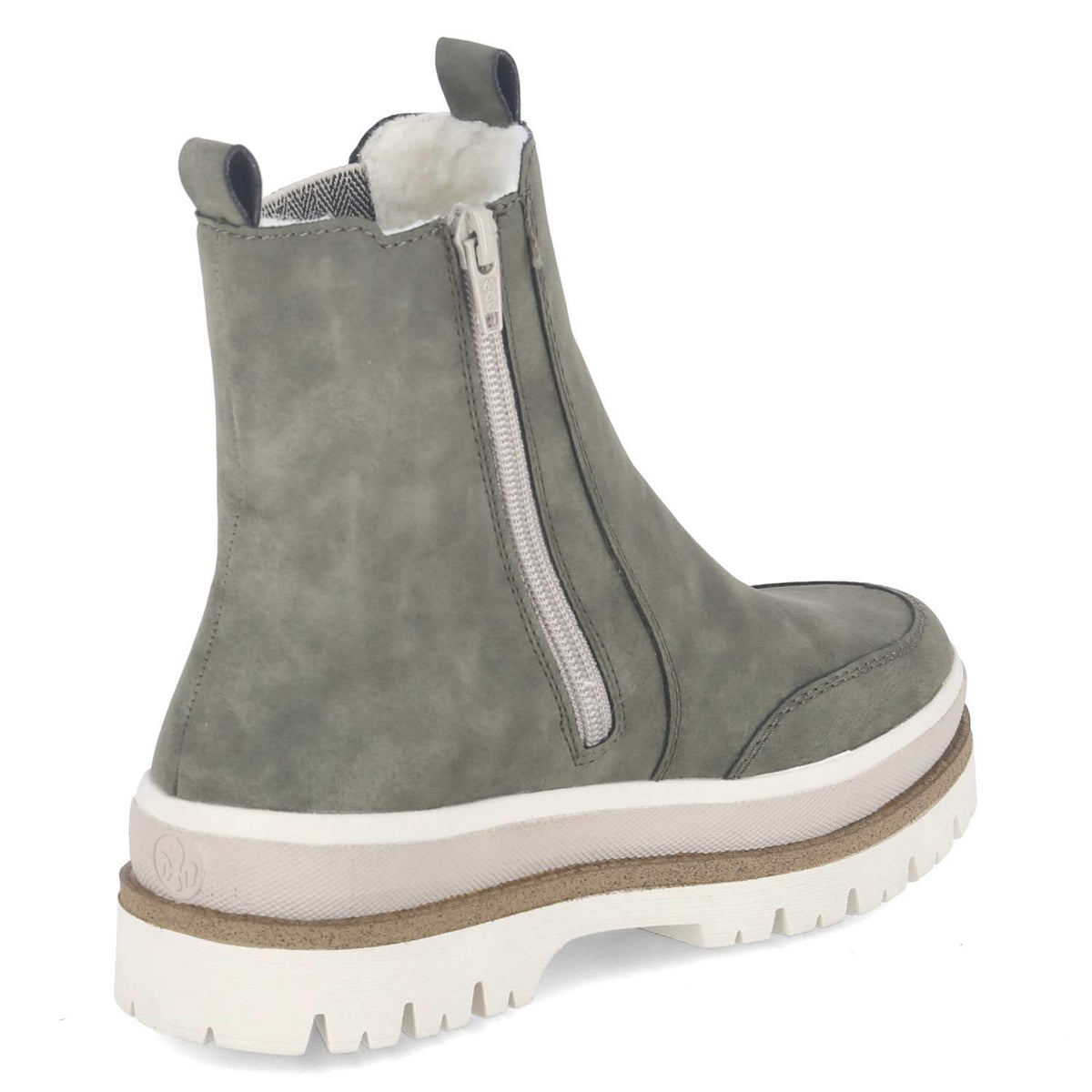 Winter Chelsea Boots Grün