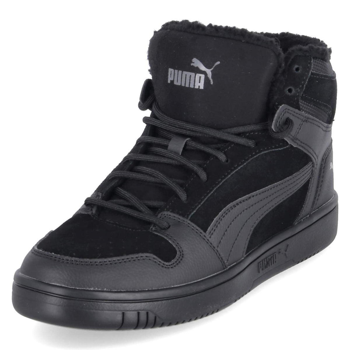High Sneaker REBOUND Schwarz