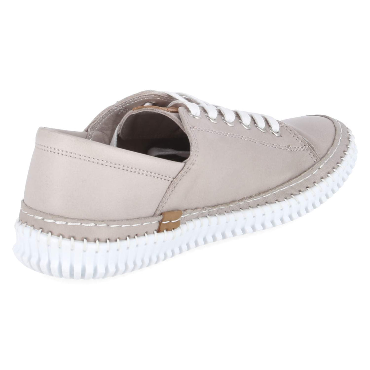 Halbschuhe Grau