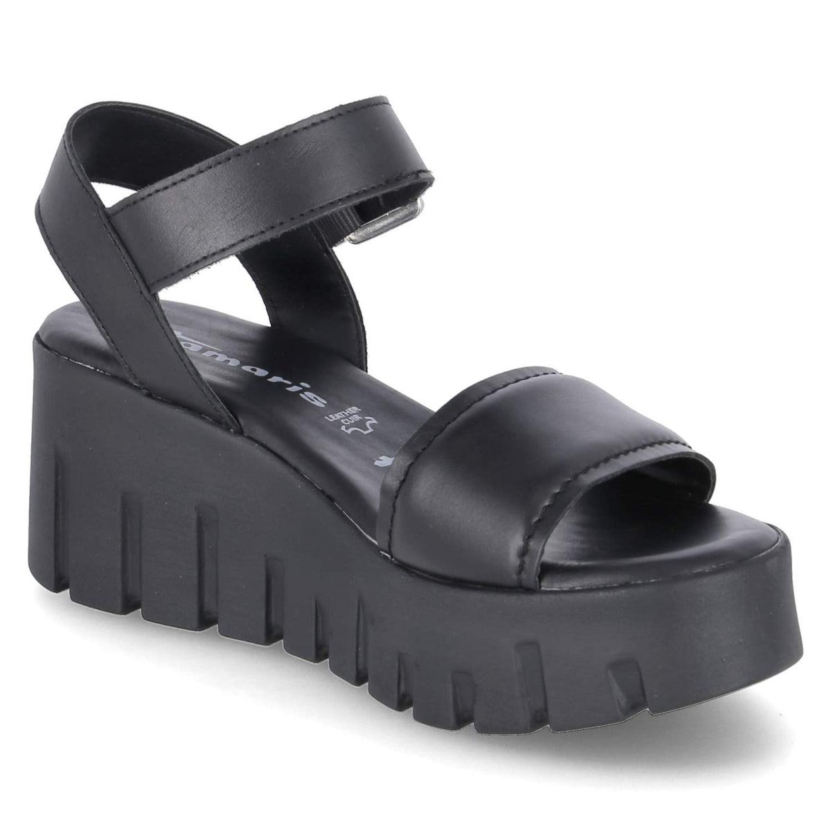 Plateausandalen Schwarz
