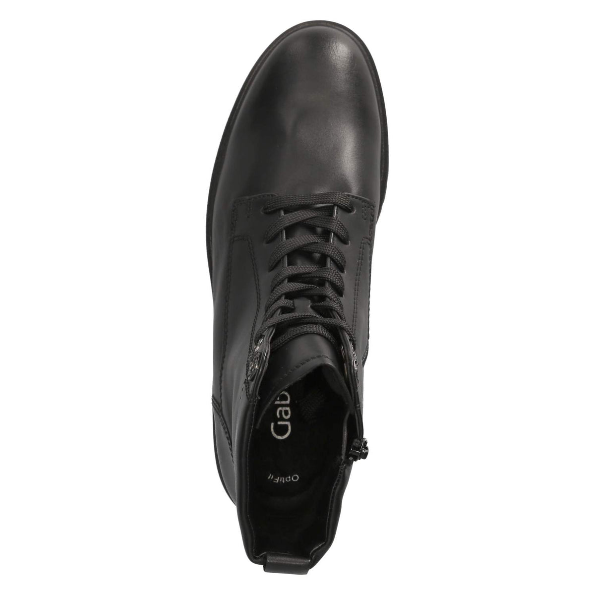 Schnürstiefeletten Schwarz