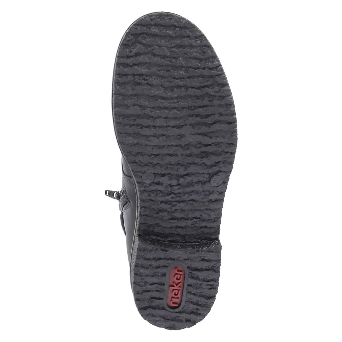 Schnürstiefeletten Schwarz
