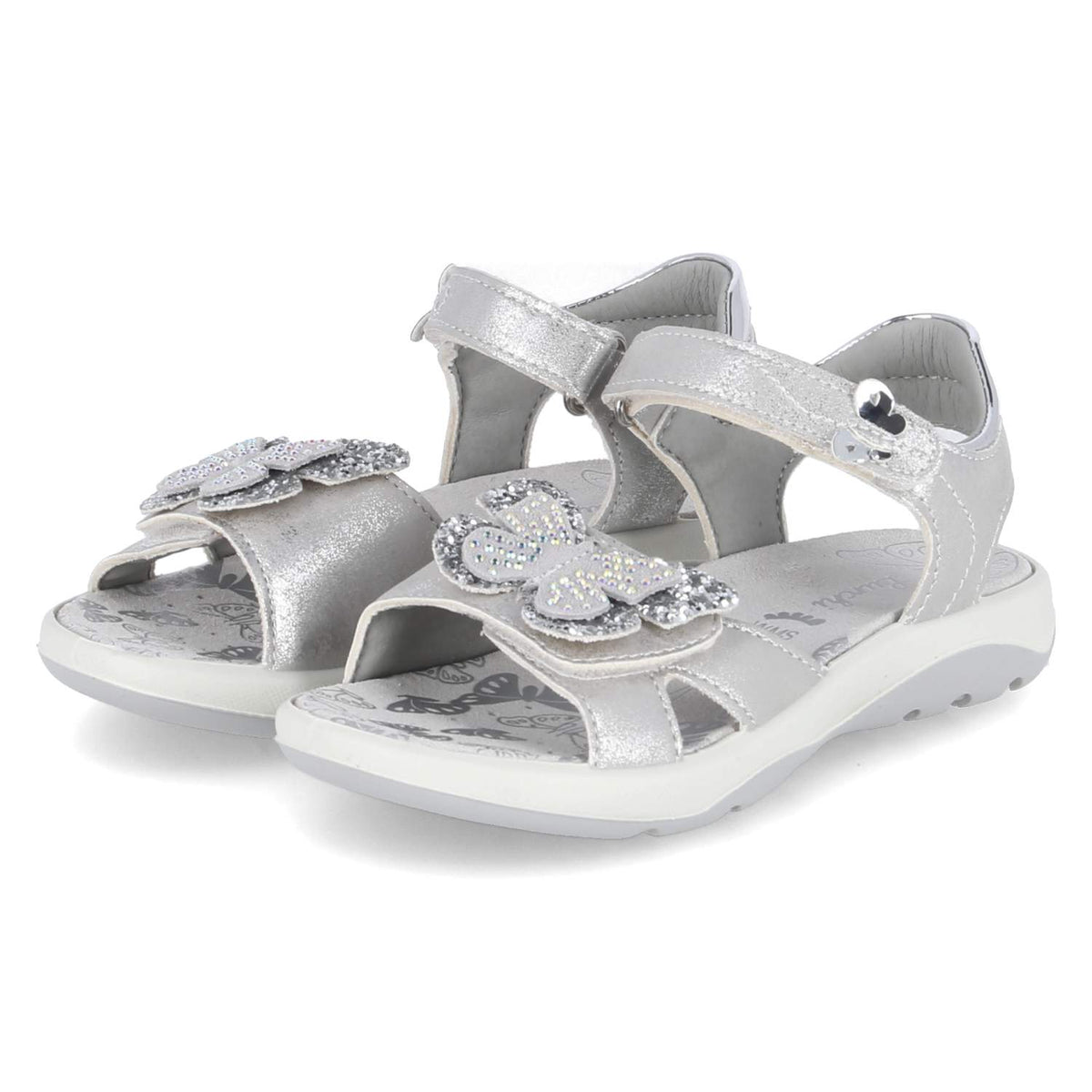 Sandalen FARFALLA Silber