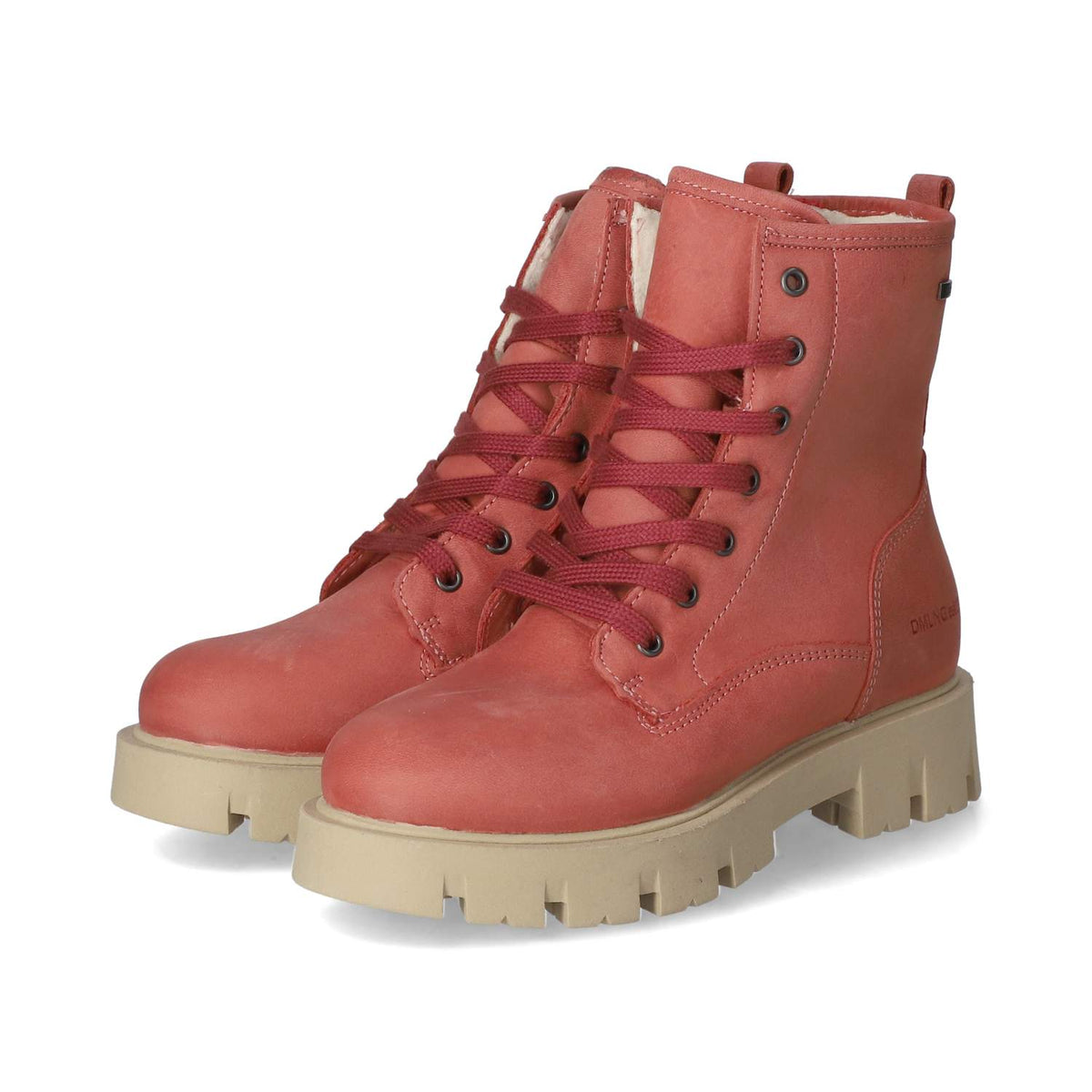 Winterstiefeletten Rot