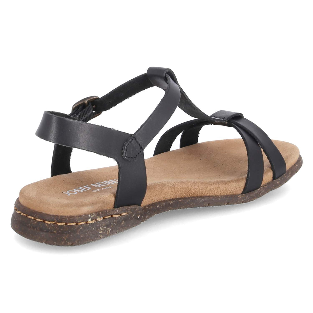 T-Steg-Sandalen FABRICIA 01 Schwarz