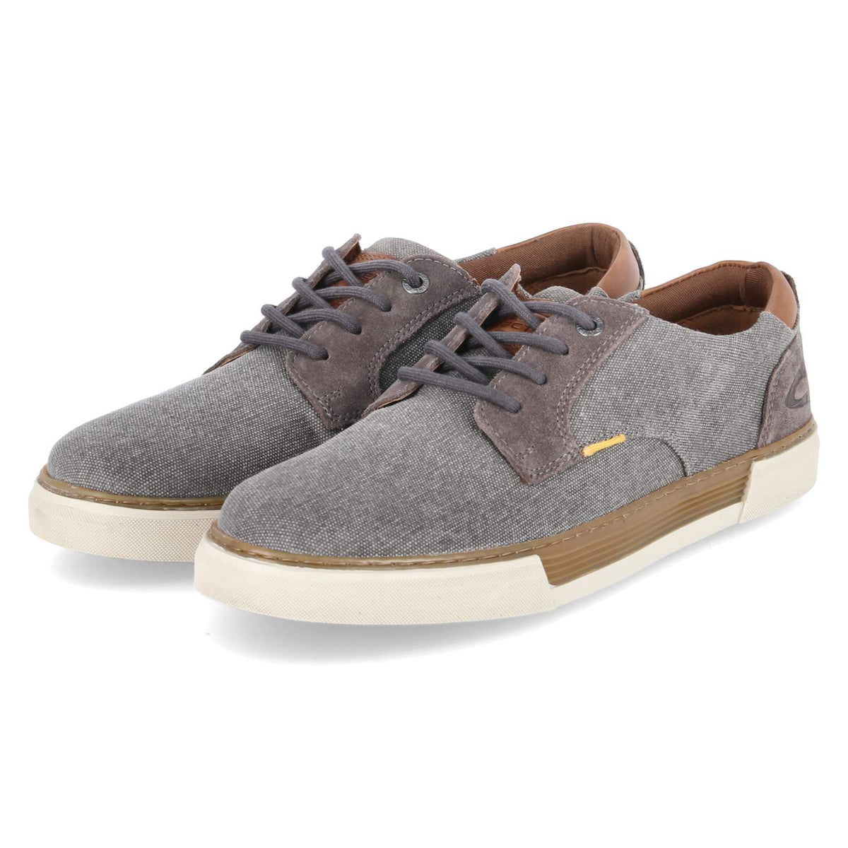 Halbschuhe Grau