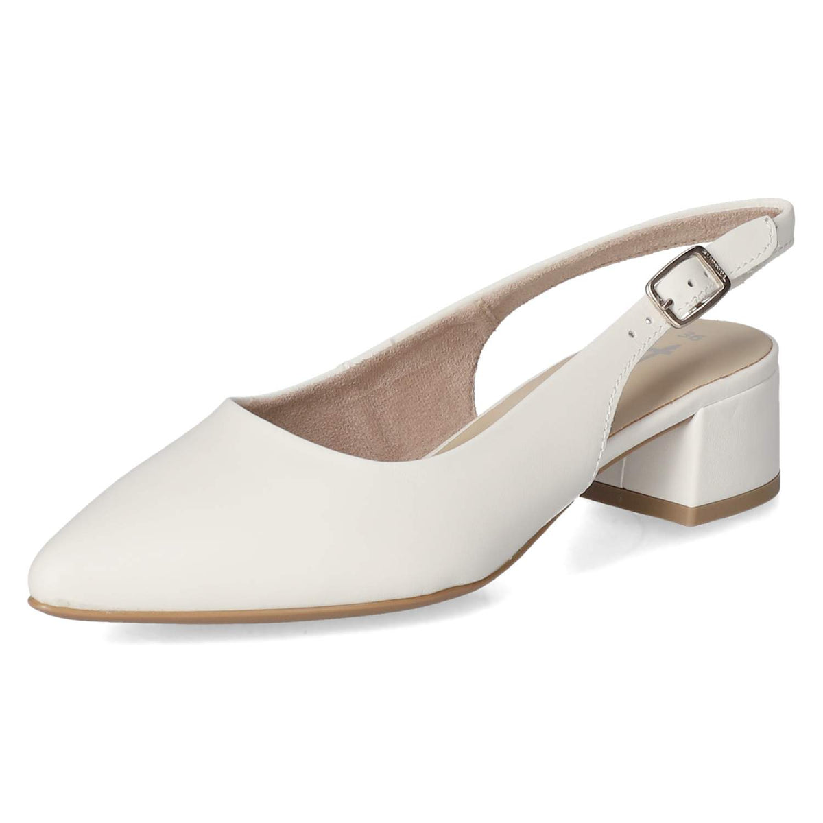 Slingpumps Weiß