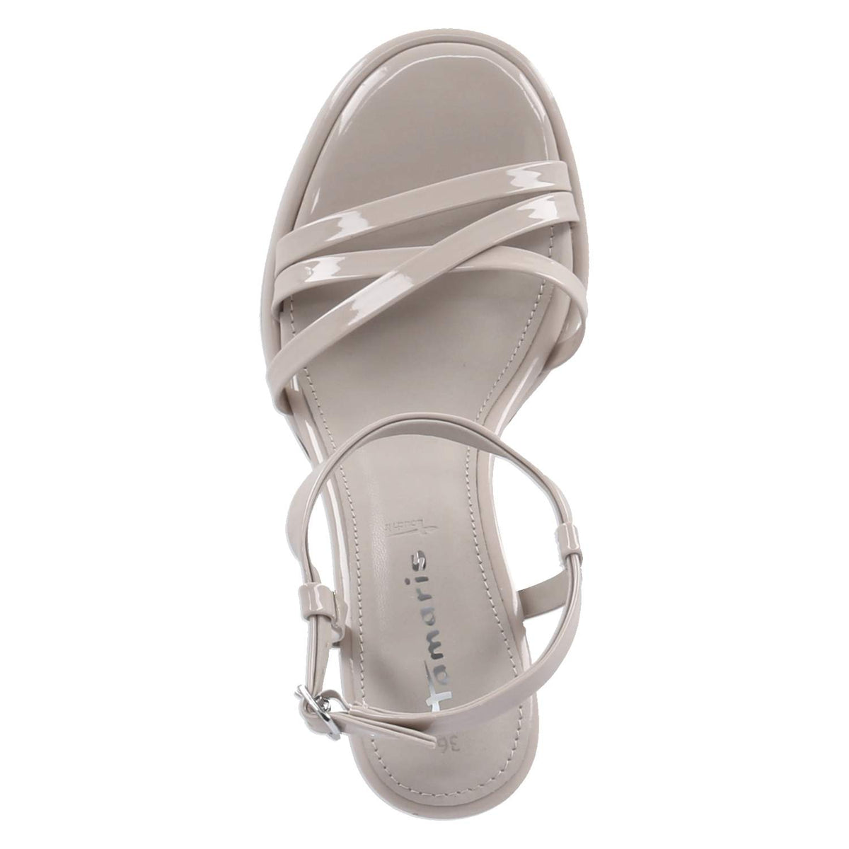 Sandaletten Beige