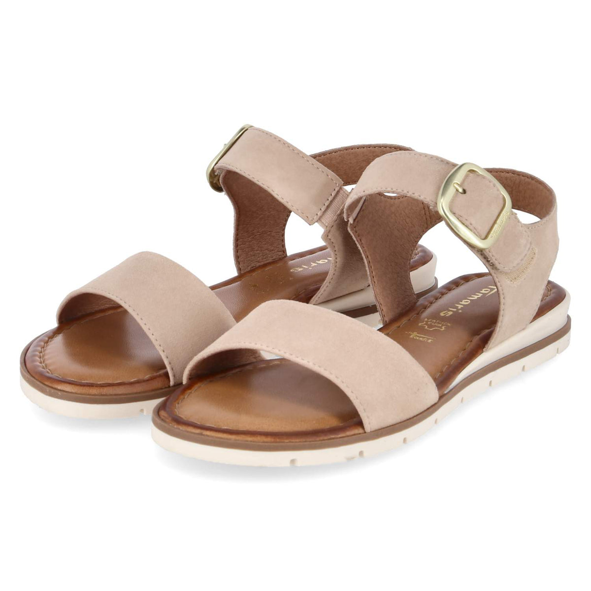 Sandalen Beige