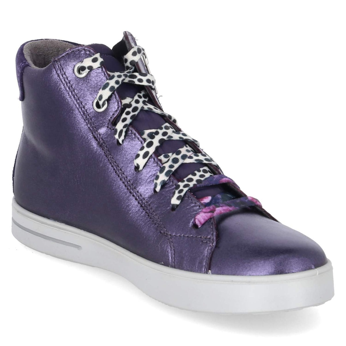 Schnürboots STELLA Lila