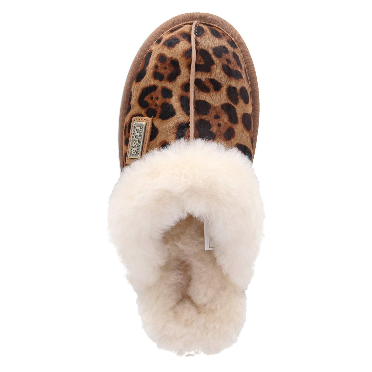 Pantoffeln - Closed Mules Braun
