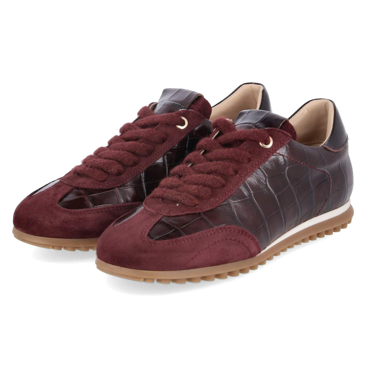 Low Sneaker RIBES Rot
