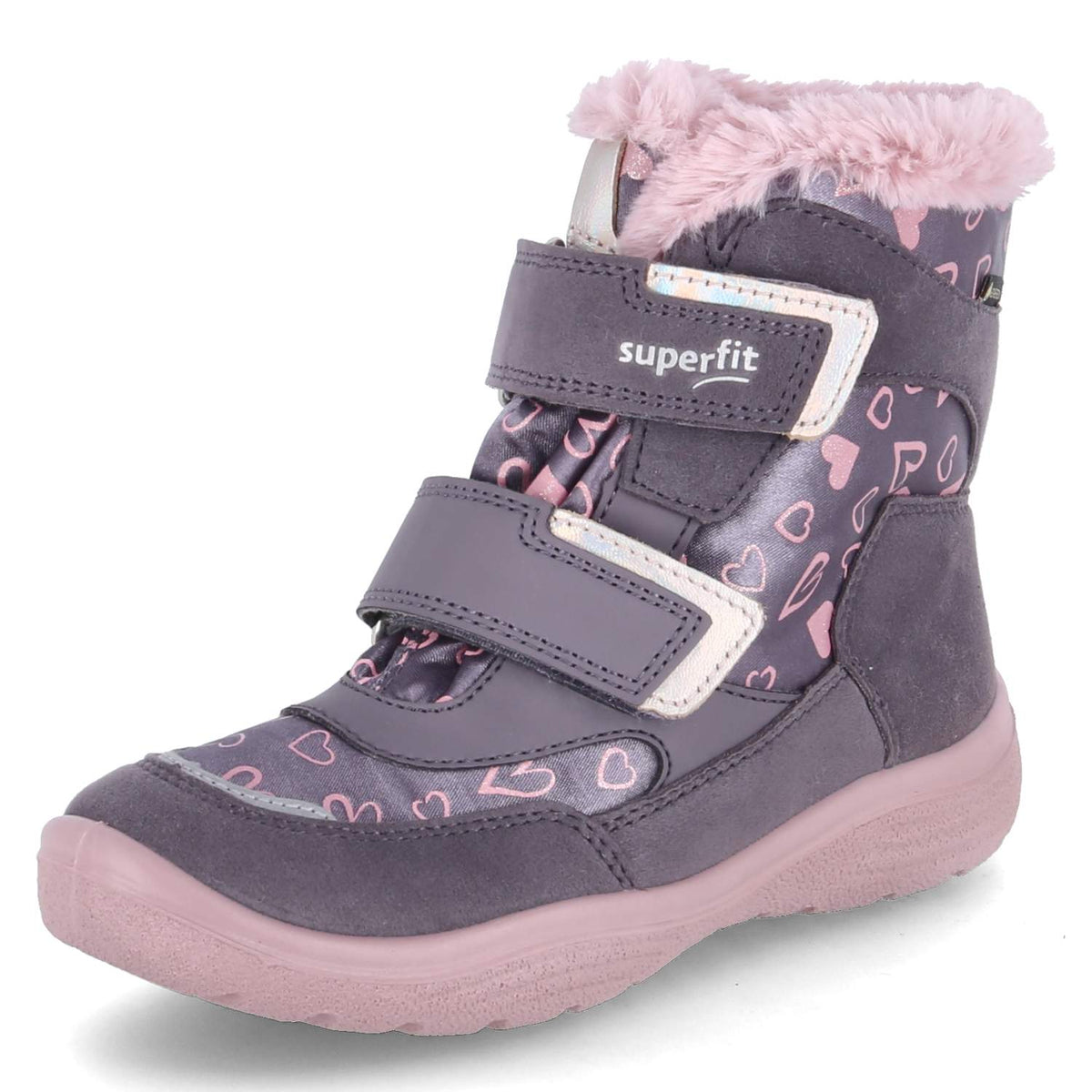 Winterstiefeletten CRYSTA Lila