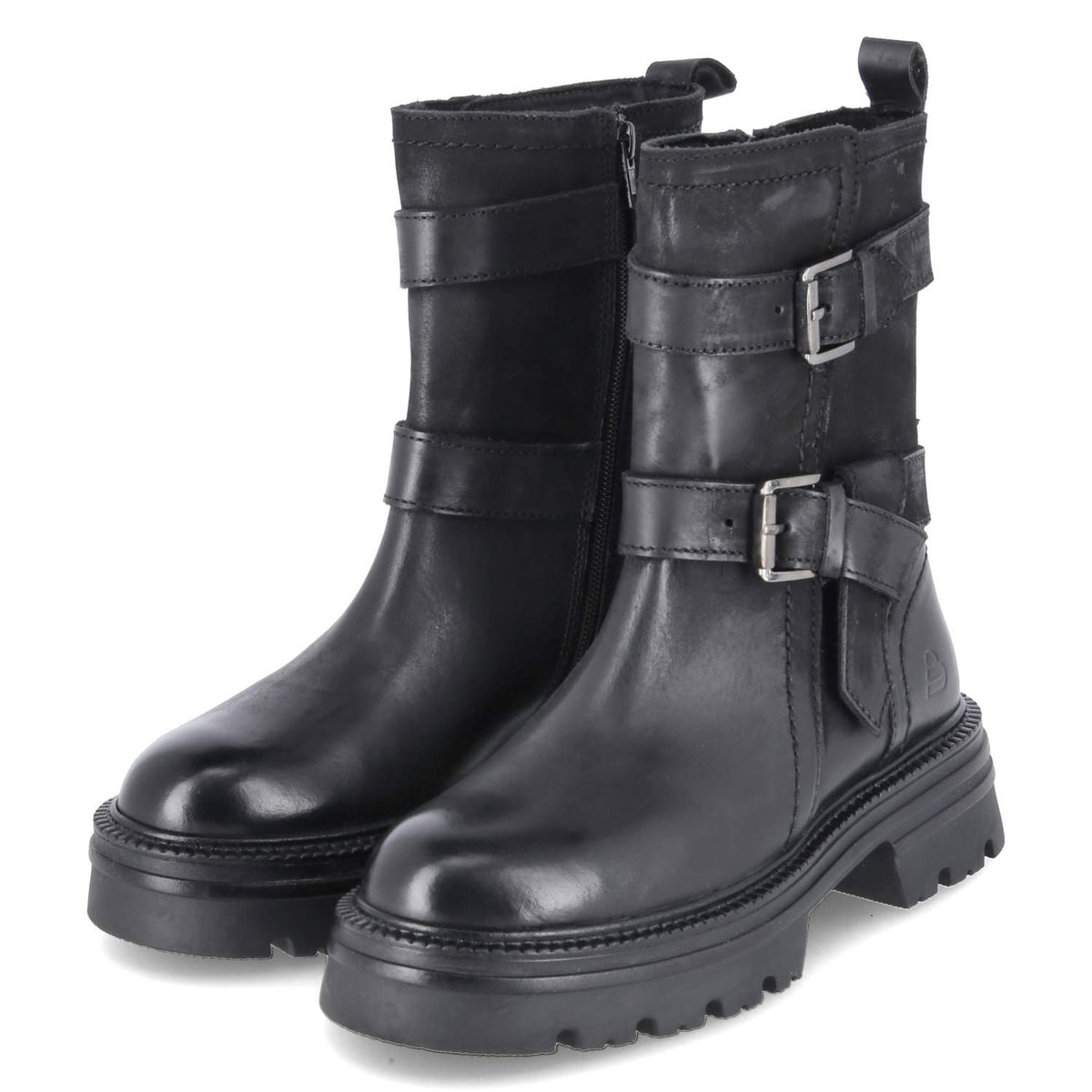 Biker Boots Schwarz