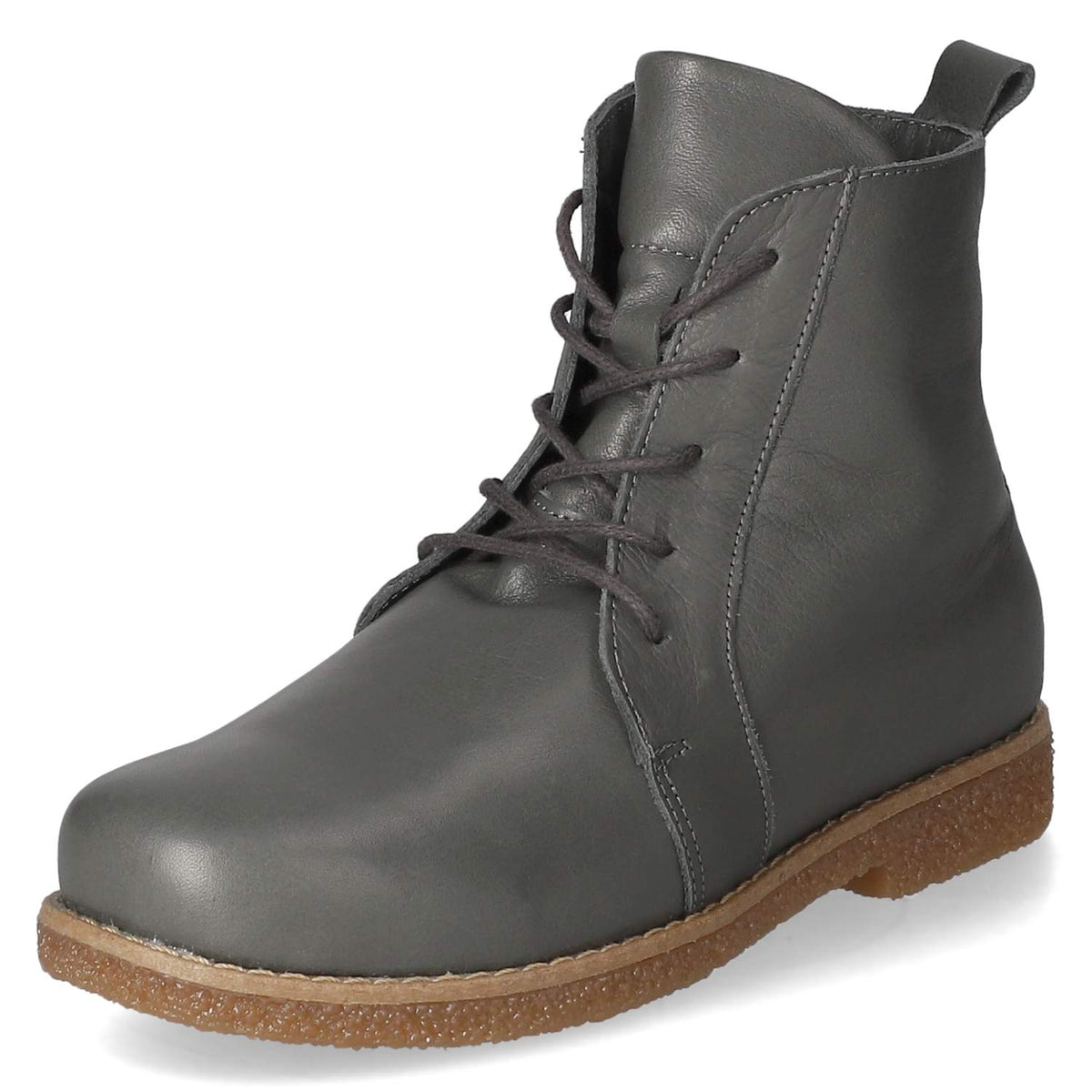 Schnürstiefeletten Grau