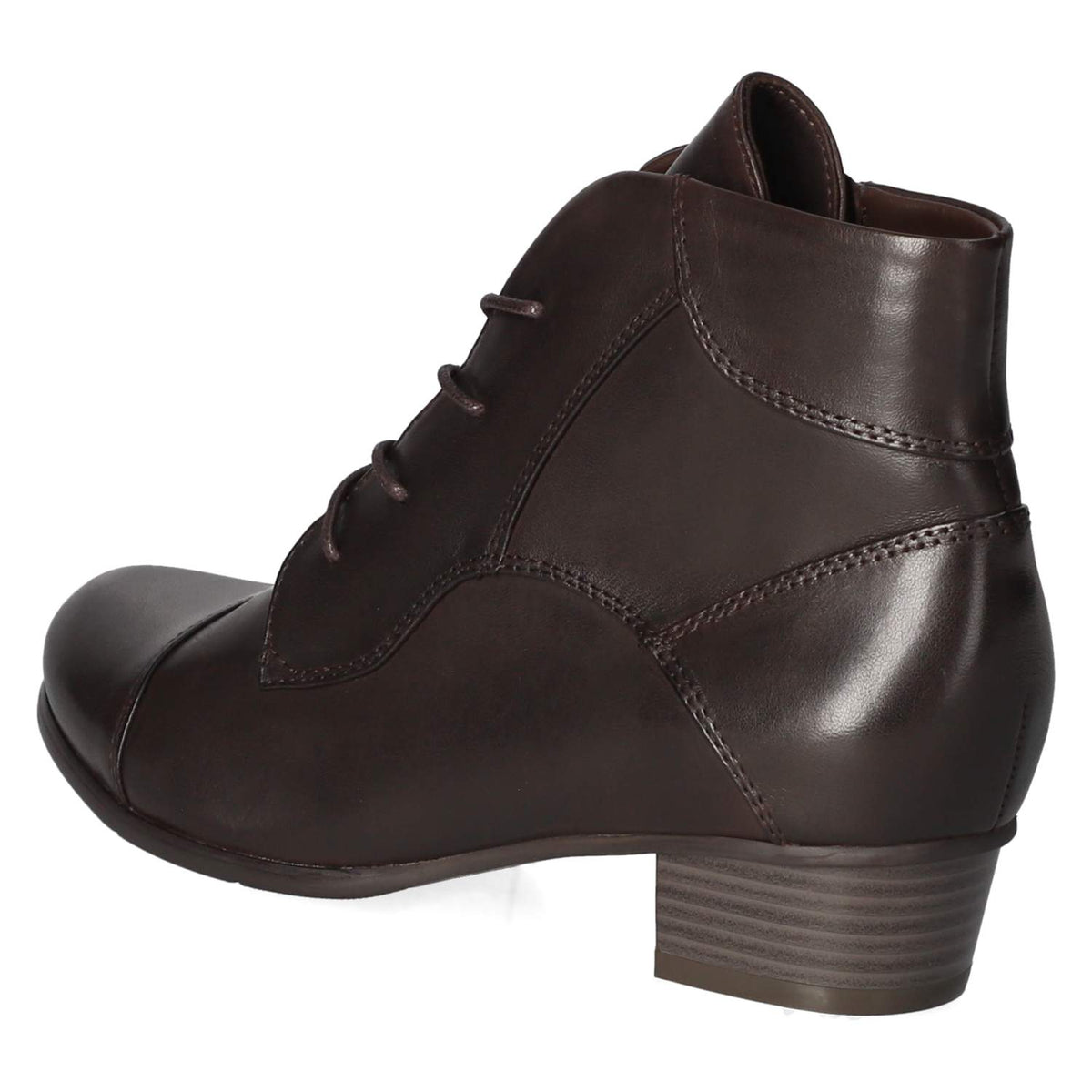 Schnürstiefeletten Braun
