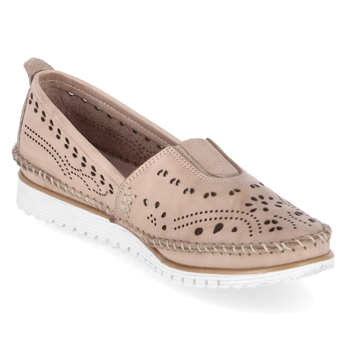 Mokassins Taupe