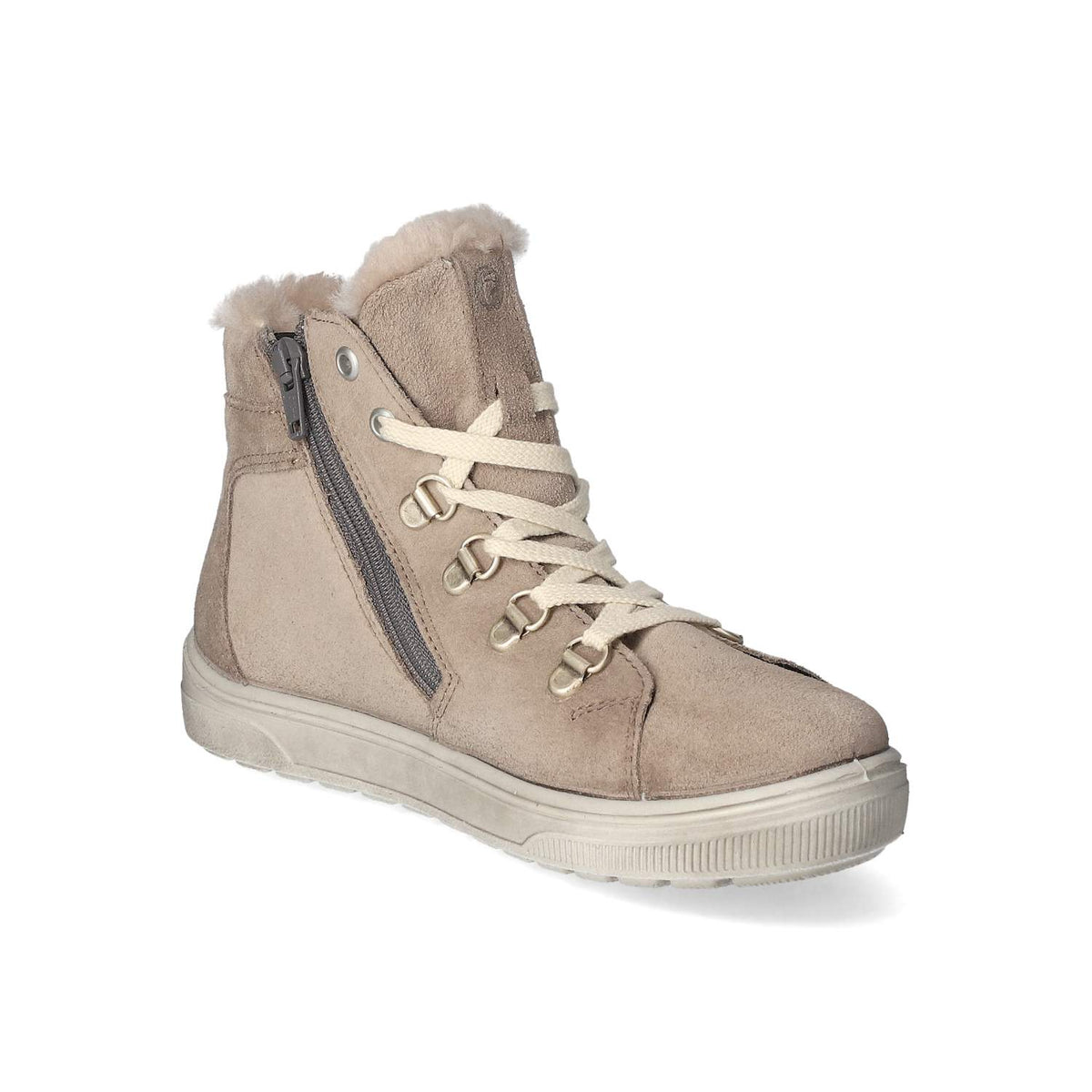 Schnürstiefeletten MAREN Taupe