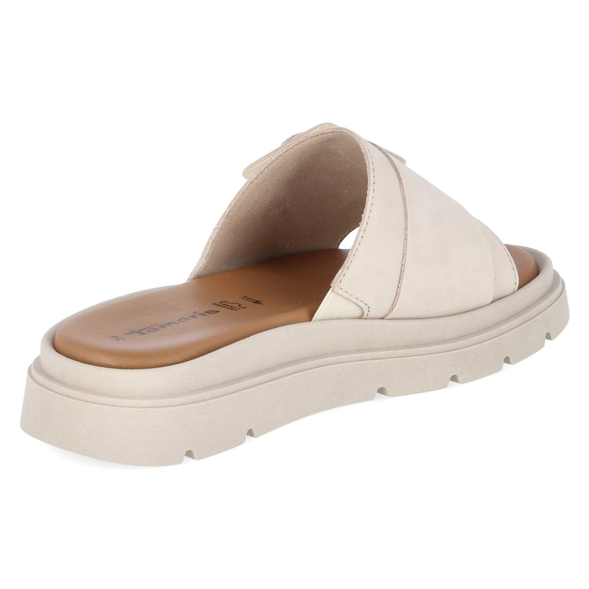 Pantoletten Beige