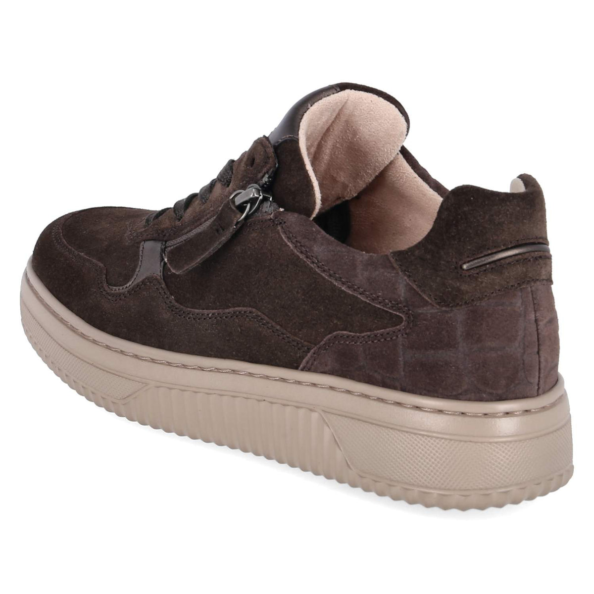 Low Sneaker Braun