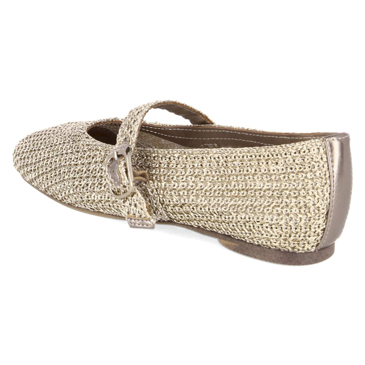 Spangenballerinas Gold