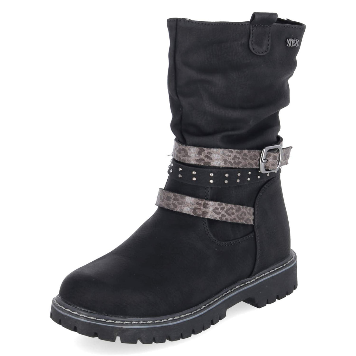 Winterstiefelette Schwarz