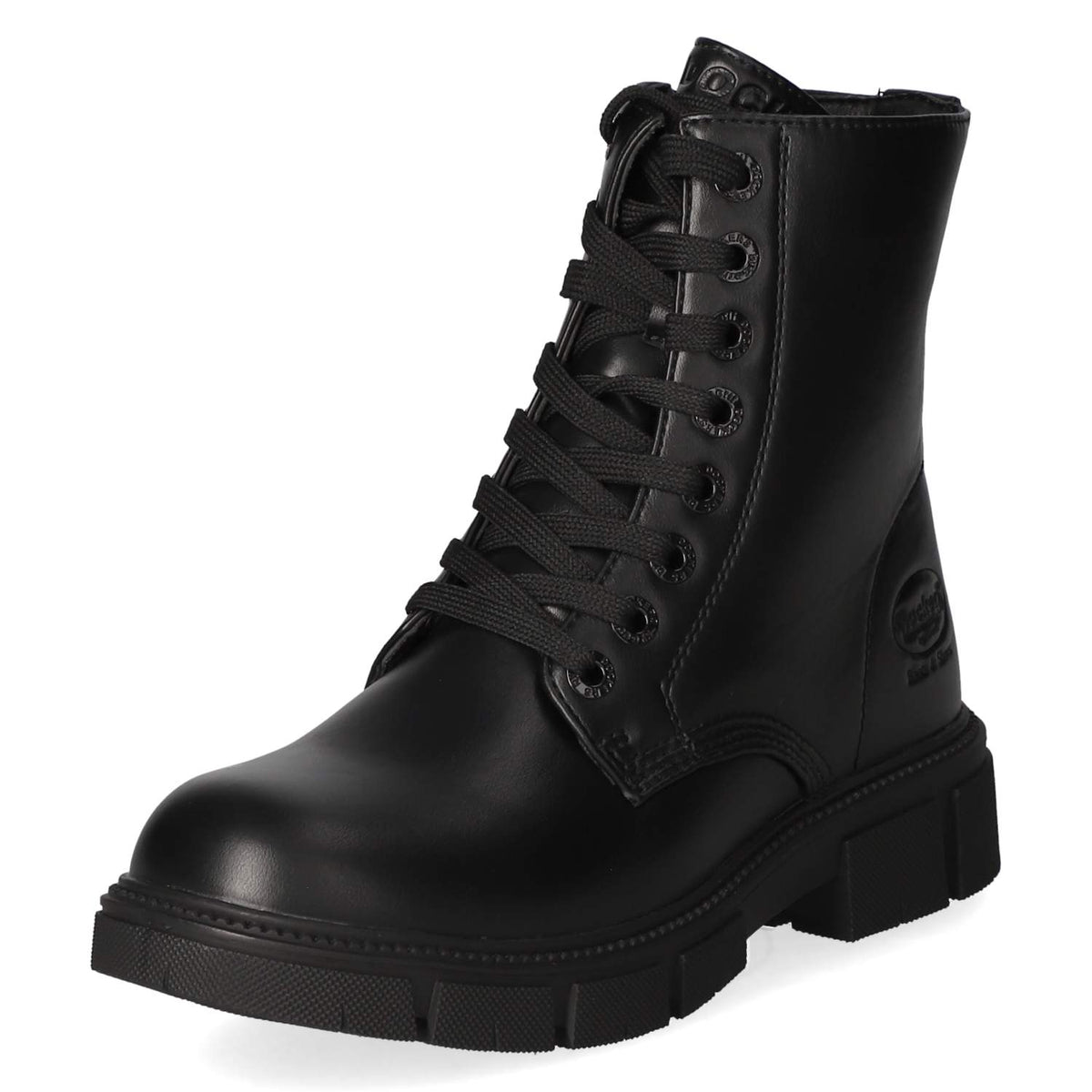 Schnürboots Schwarz