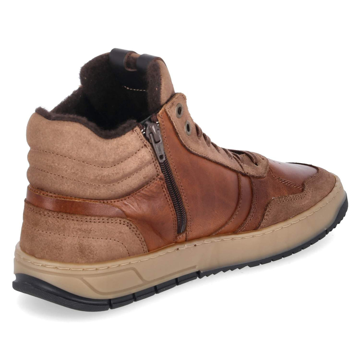 High Sneaker Braun