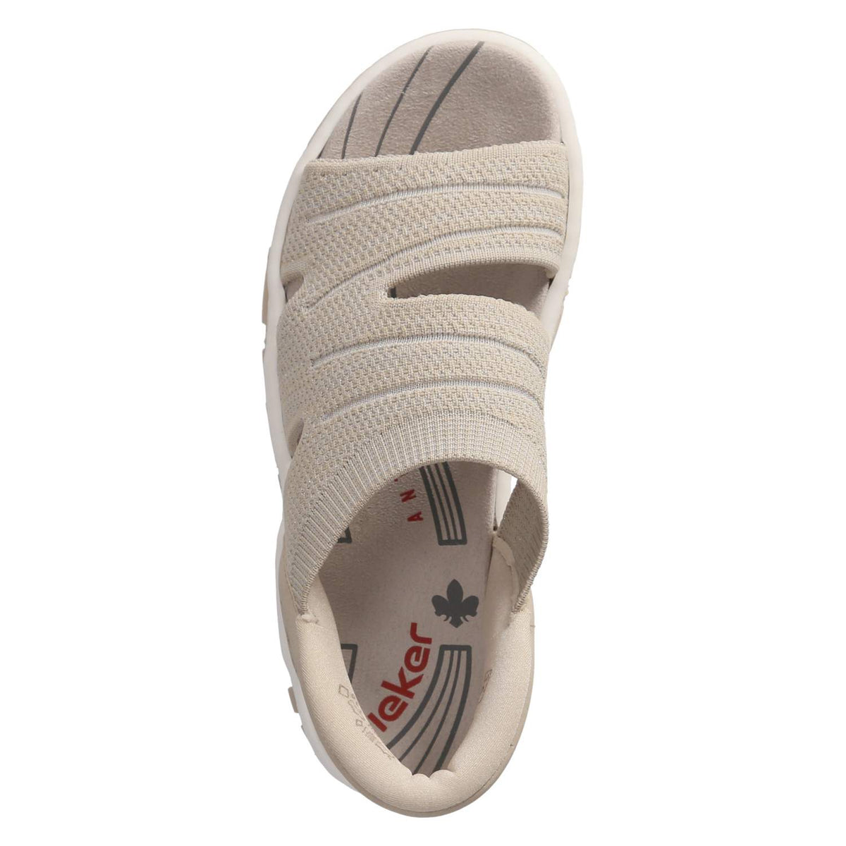 Sandalen Beige