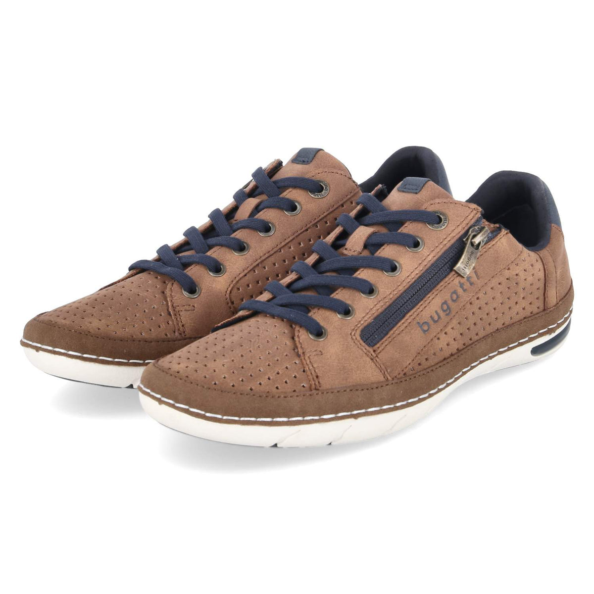 Halbschuhe Braun