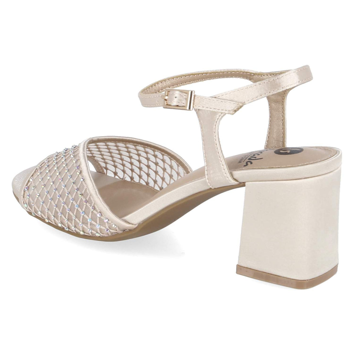 Sandaletten Beige