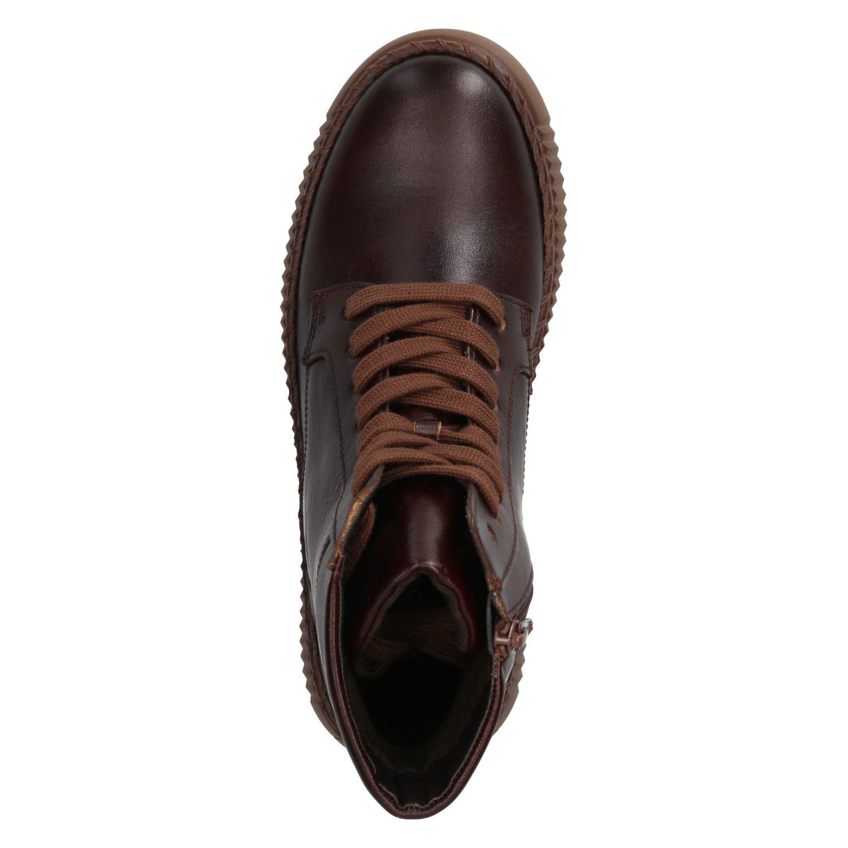 Schnürstiefel Braun