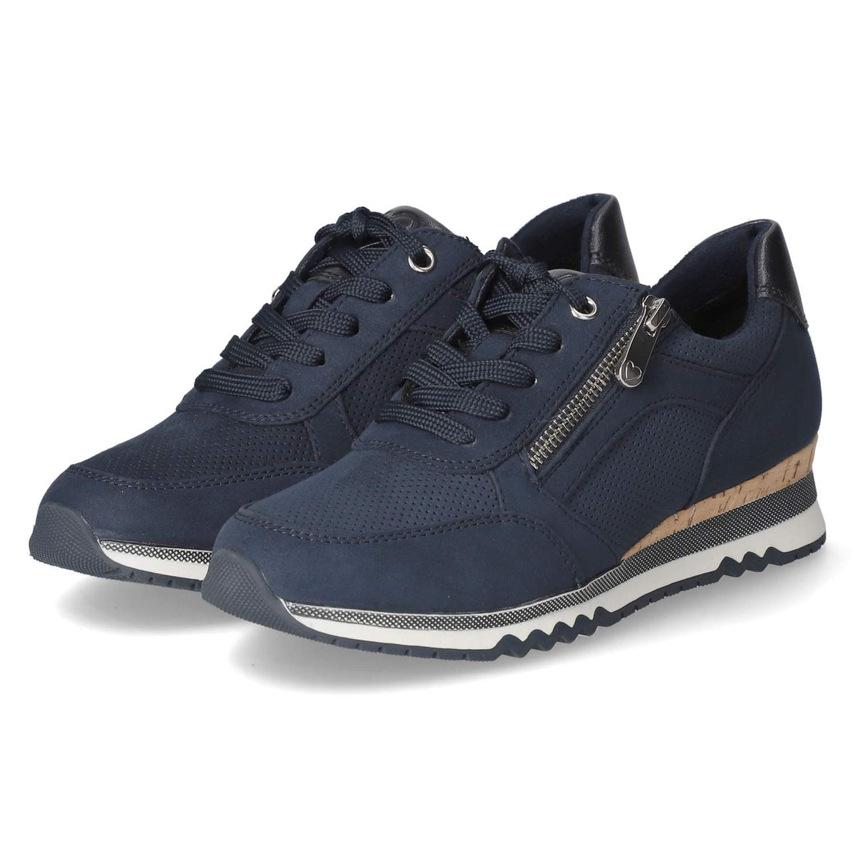 Low Sneaker Blau