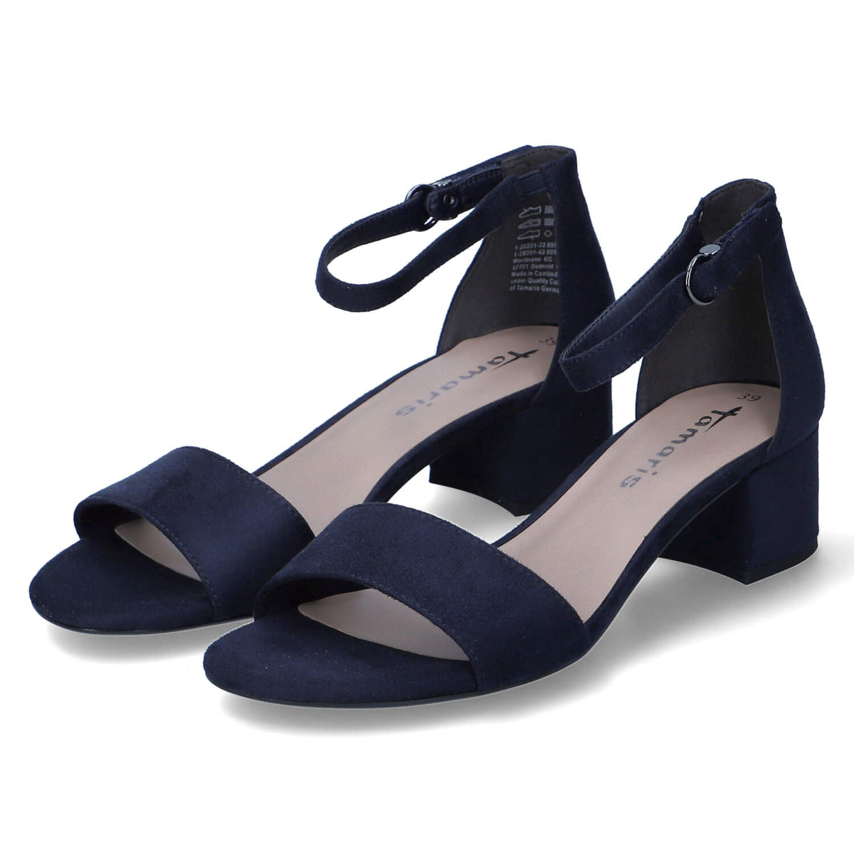 Riemchensandaletten Blau