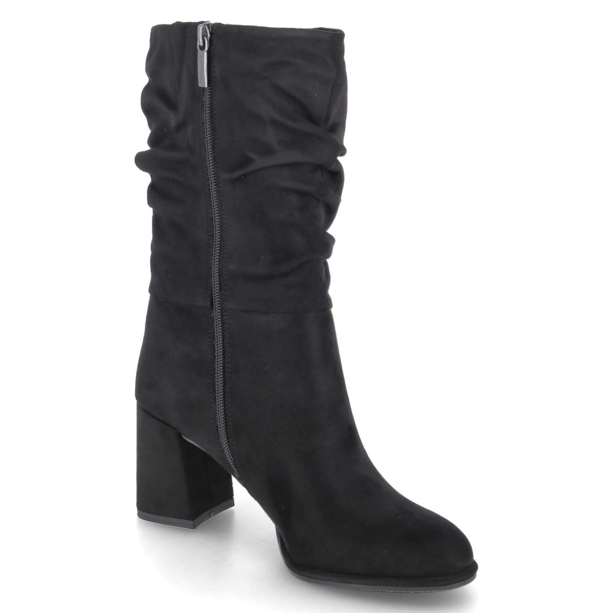 Slouchy Boots Schwarz