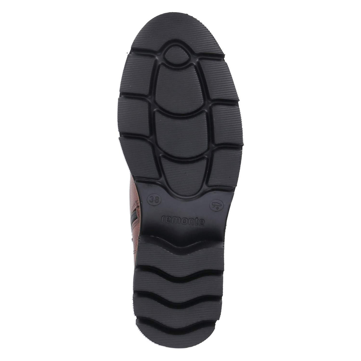 Schnürstiefeletten Braun