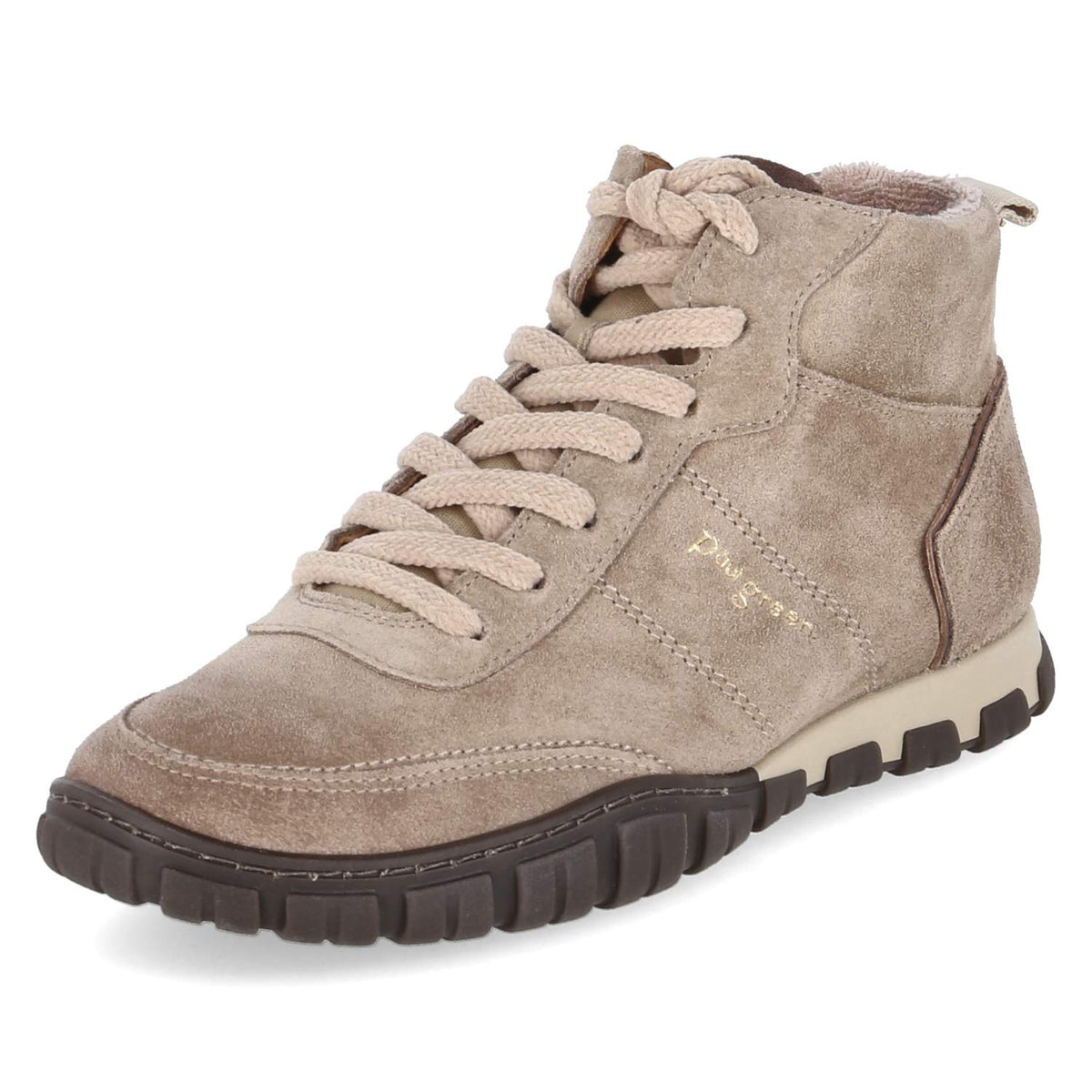 Schnürboots Beige