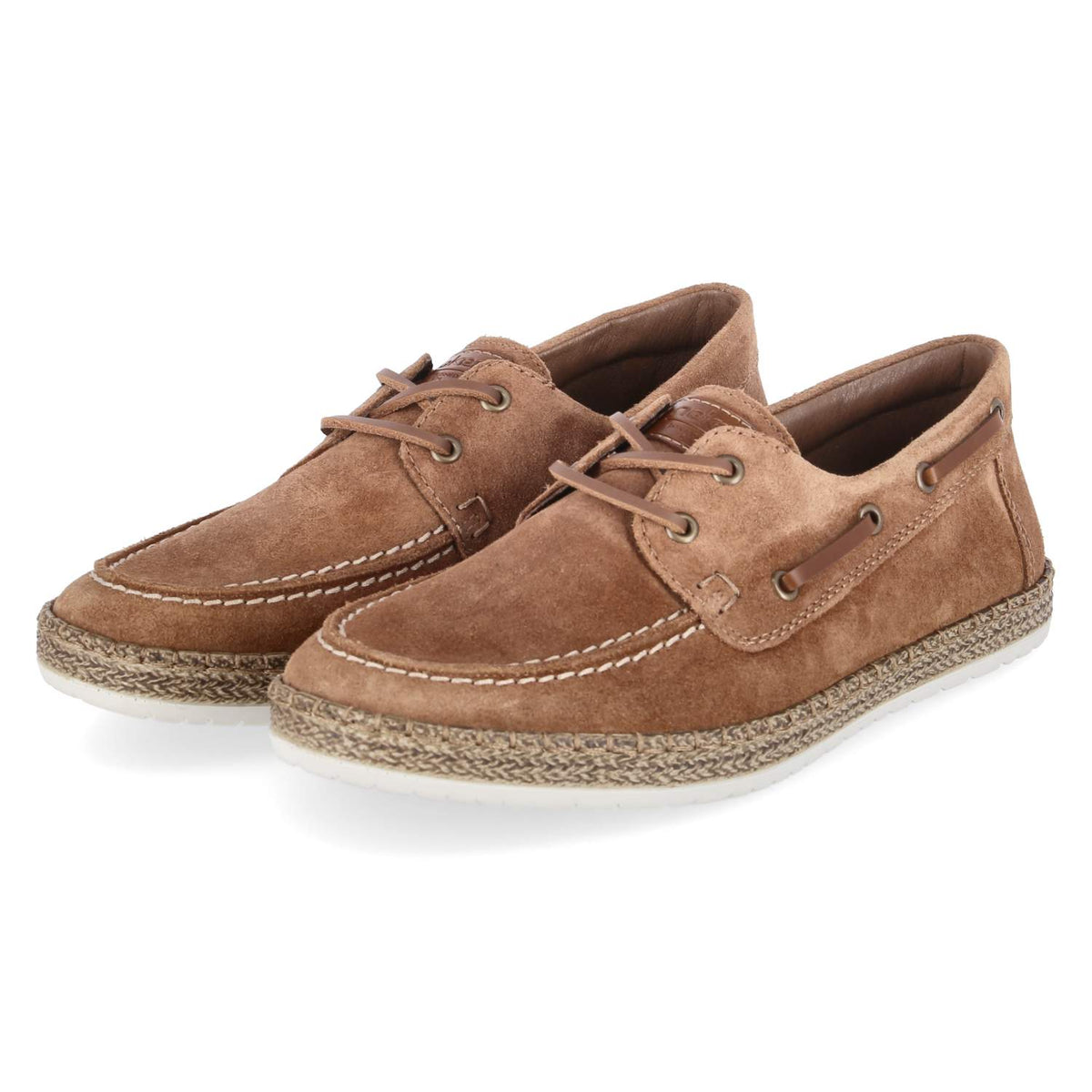 Halbschuhe Braun