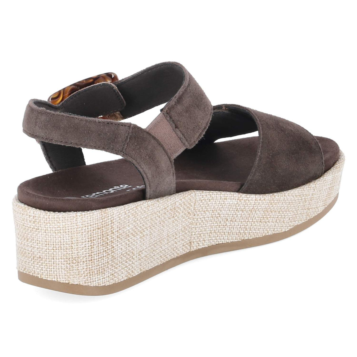 Plateau-Sandalen Braun
