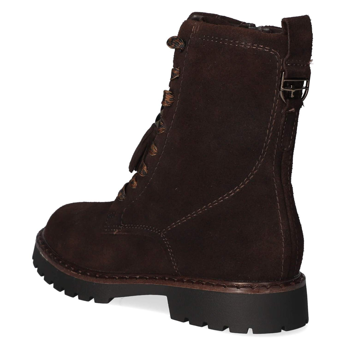 Schnüstiefeletten Braun