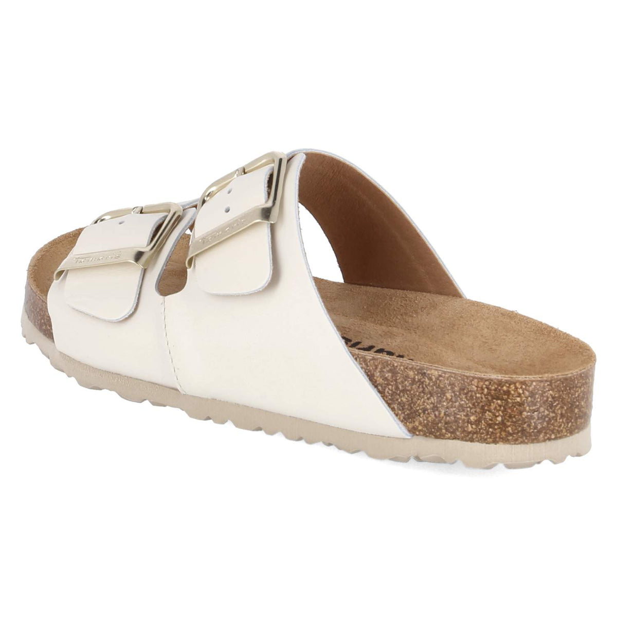 Pantoletten Beige