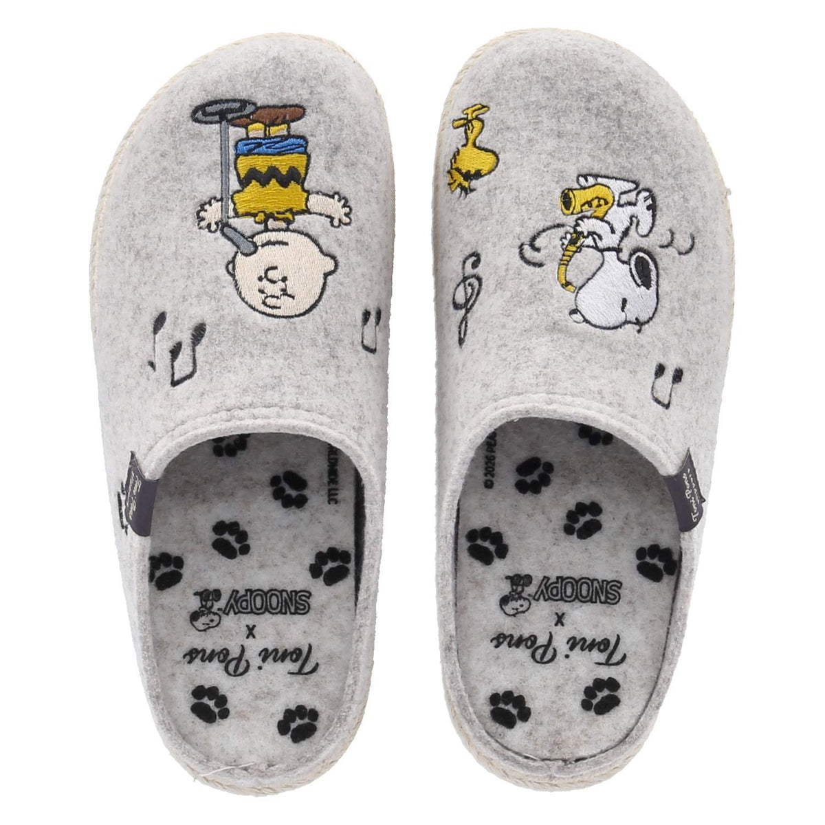 Hausschuhe SNOOPY Grau
