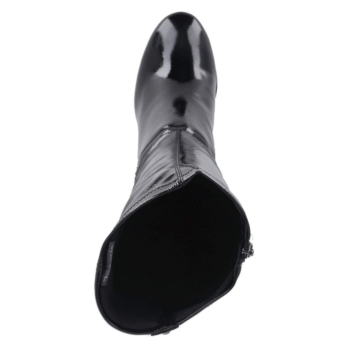 Lackstiefel Schwarz